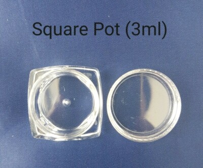 Langlebige Kunststoff Probe Mini Kleine Flasche Behälter Topf Glas Kosmetik Werkzeug 3ml