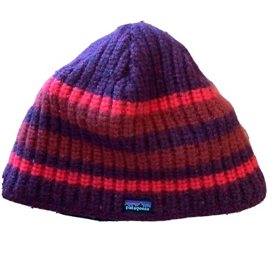 Patagonia Hat - Beanie - Red/Maroon | eBay