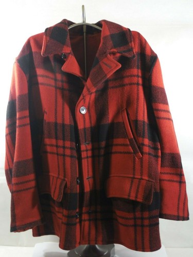 BLACK PLAID HUNTING JACKET 