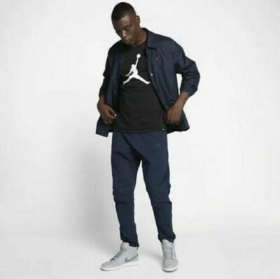 Nike Men's Jordan Wings Coaches bonded Button Up Light Jacket Casual Lifestyle
