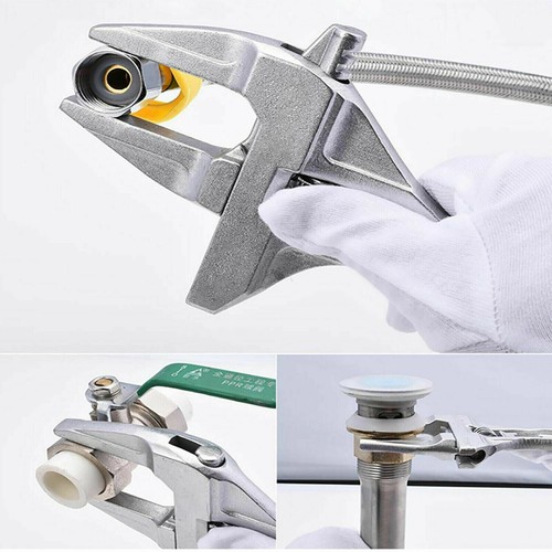16-68mm Adjustable Large Spanner Wrench Opening Bathroom Nut Key DIY Hand Tool - Picture 12 of 16