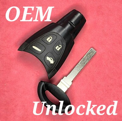 Unlocked OEM 2008 - 2009 Saab 9-3 Smart Key 4B Trunk LTQSAAM433TX