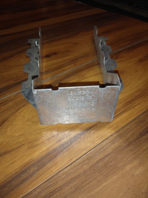 30-Simpson Strong-Tie 2" X 10" Galv Steel 18 Ga LUS Double ...