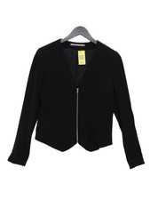 Tiger Of Sweden Women's Blazer M Black Viscose With Elastane Overcoat