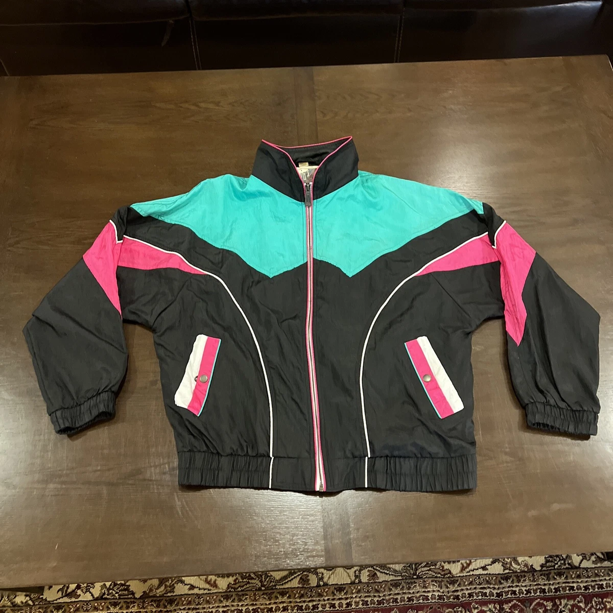 80s windbreaker hotsell jacket womens
