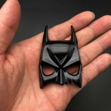 3d Metal Black Batman Dark Knight Mask Face Car Emblem Badge Decal Sticker