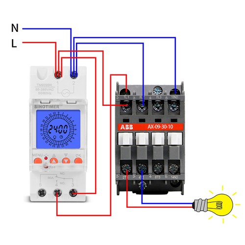 Digital LCD Display 24 Hour Electronic Time Intelligent Analog Timer Switch R1Q9 - Picture 2 of 11