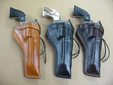 Azula Leather Single Action Revolver Strong Side Holster For... Choose Gun - B