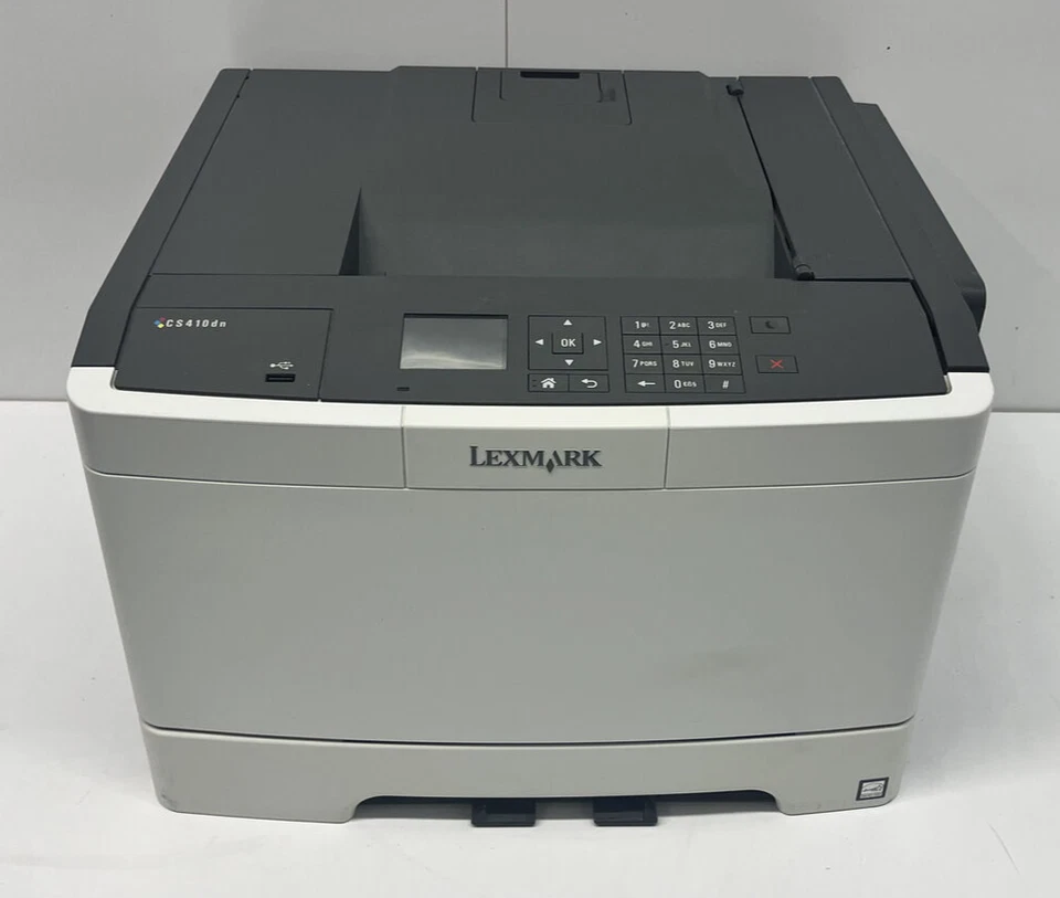 Lexmark CS410dn A4 Colour Laser Printer 28D0075 - Image 3 of 4
