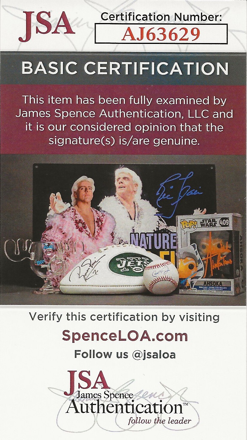 Jani Lane of WARRANT REAL hand SIGNED Mag Pinup Photo #1 JSA COA Autographed