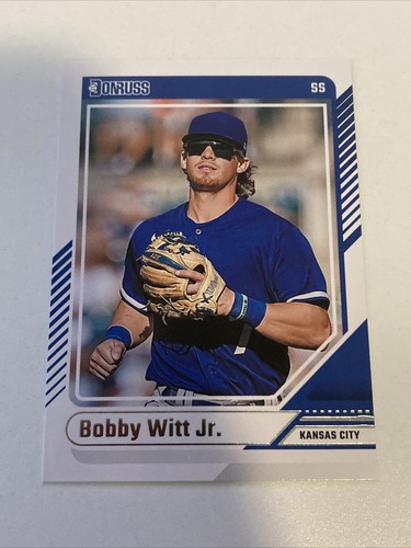 2024 Donruss Card Bobby Witt Jr Base #1 Kansas City Royals M/NM