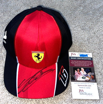 CHARLES LECLERC SIGNED OFFICIAL PUMA FERRARI FORMULA ONE F1 CHARLES LECLERC SIGNED OFFICIAL PUMA FERRARI FORMULA ONE F1