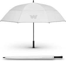 Extra Large Windproof Golf Umbrella with UV Protection for Push Carts