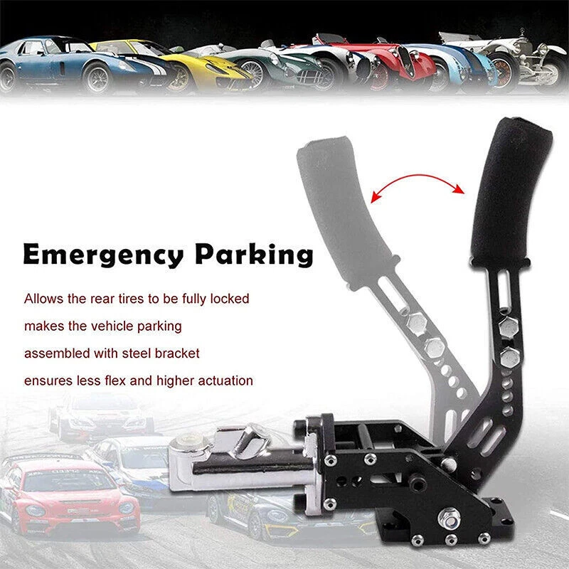 Universal Car Racing Aluminum Hydraulic Handbrake Drift Hand Brake Parking Foto 2 de 4