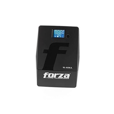 Smart UPS Battery Backup & Surge Protector with 6 Outlets by Forza | 600VA