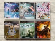 SONY PS3 Child of Eden & El Shaddai & FolksSoul & Sacred 2 3 & Rise from Lair