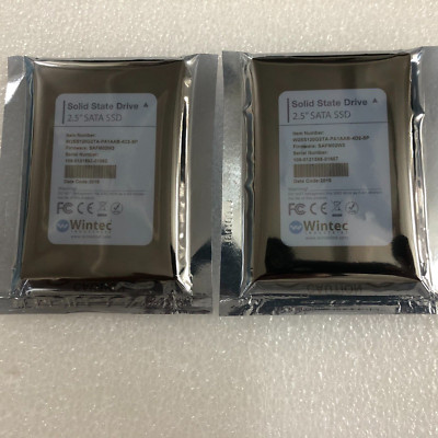 2x WINTEC W2SS120G2TA-PA1AAB-4D2-SP Solid State Drive 2.5'' SATA SSD