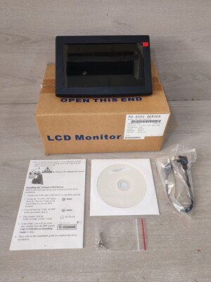 Posiflex PD-6807U-B 7 inch LCD Monitor 800x480 PD-6000 Series