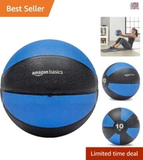Multi-Functional 10-Pound Weighted Ball for Enhanced Coordination and Workouts