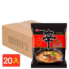 Nongshim Shin Ramyun Noodles Premium BLACK (Pack of 20)