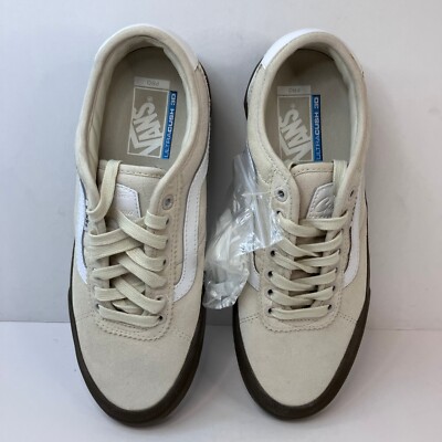 Vans Chima Ferguson Pro 2 Dark Gum Dove White Sneakers Men's Size