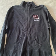 Chase Dale Earnhardt Jr Black Full Zip Up Womens Turtle Sweater Size XL