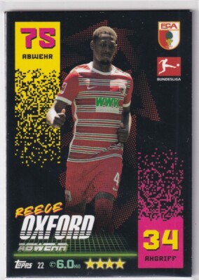 Topps Match Attax Bundesliga 22/23 Nr. 22 Reece Oxford
