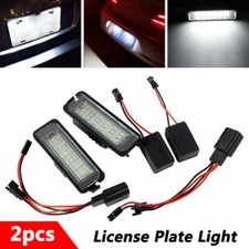 2X Kennzeichenbeleuchtung LED Weiß für VW GOLF 4 5 6 Scirocco Lupo Passat B6 DA