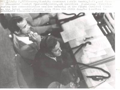 Pressefoto.MLE10269.25x18 cm ca.1981.Moskau.Patric Baudry.Daniel Dur