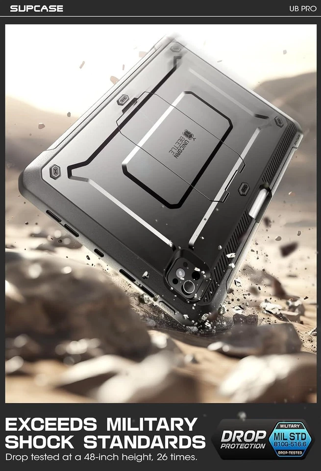 For iPad Pro 13" M4 (2024)(7th Gen) SUPCASE UBPro Case Military Protection Cover - Image 4 of 4