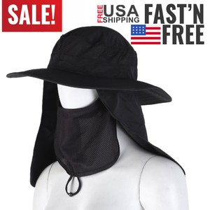 mens hats with neck cover