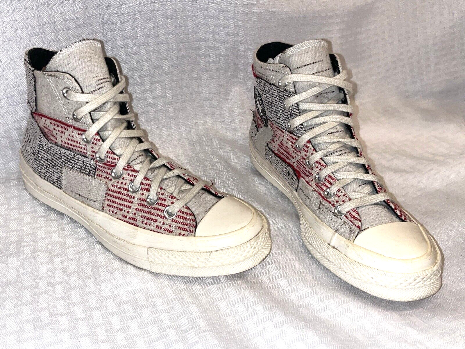 Converse Chuck 70 Patchwork Twill/Light Gray/Egre… - image 14