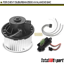 New HVAC Blower Motor & Resistor Kit for Chevy Suburban 2500 Avalanche 1500 GMC