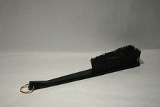 RARE VINTAGE PLASTIC LEATHER SHOE BRUSH 10.1/2'' LONG MADE IN JAPAN