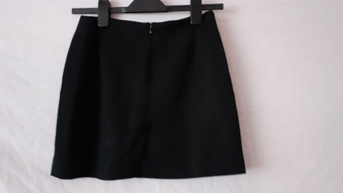 2 X Ladies Black Mini Skirts. 15-16 Inches Long. Size 8. New Look/Unbranded. - Picture 5 of 5