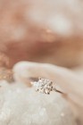 Gift Proposal Ring For Women Cushion Cut Moissanite Engagement Ring,Anniversary
