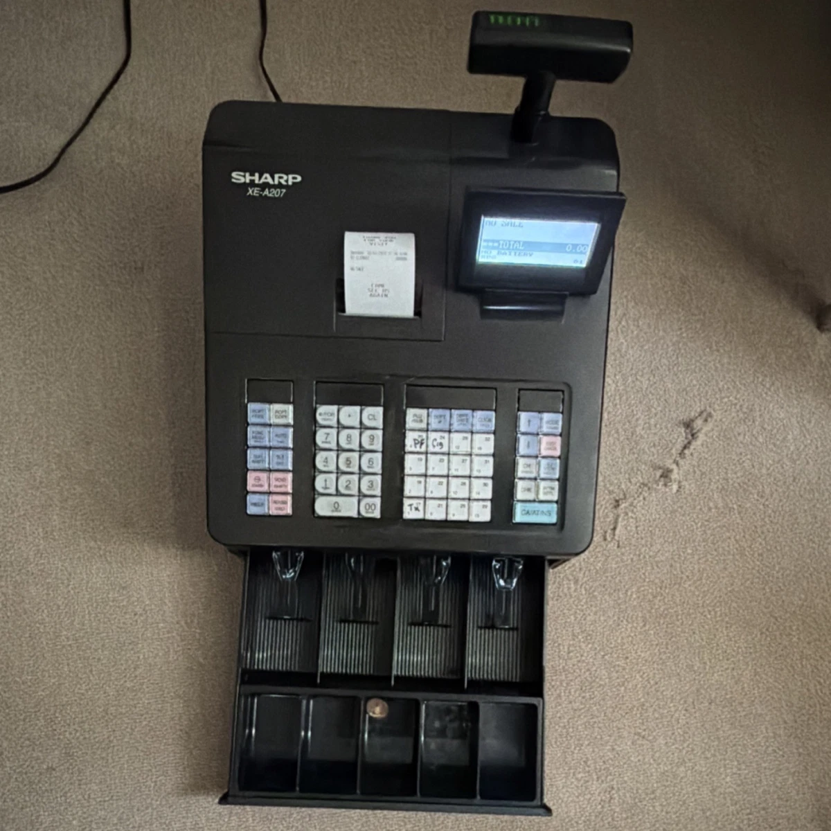 Sharp XE-A207 POS Cash Registers for sale - eBay