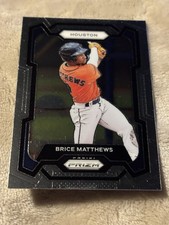 2024 Panini Prizm #170 Brice Matthews RC Houston Astros
