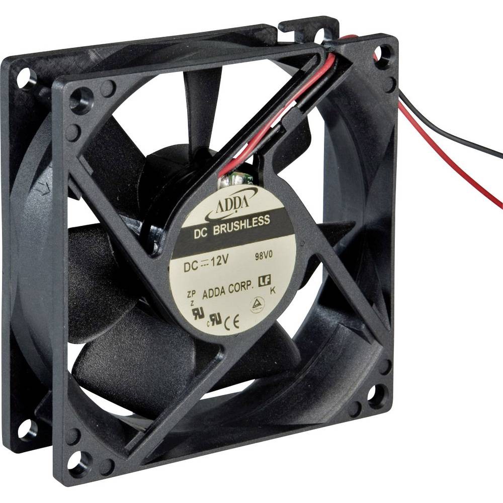 Ventilateur axial industriel SEPA AS08024HB389300 24V DC 80x80x38 mm