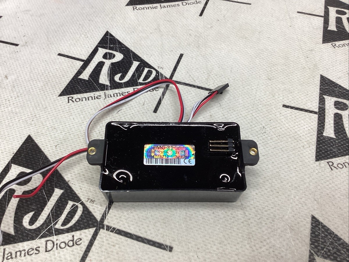 EMG 81 Black Ceramic Active Guitar Pickup Humbucker | eBay