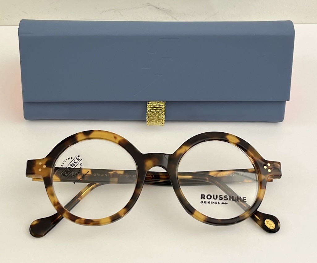 Lunette Roussilhe Origines 20 monture optique mixte en acétate fait en France