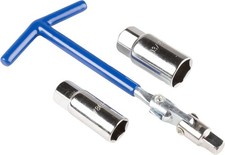 Chiave candela auto con adattatori diametro 16 e 21 mm universale START