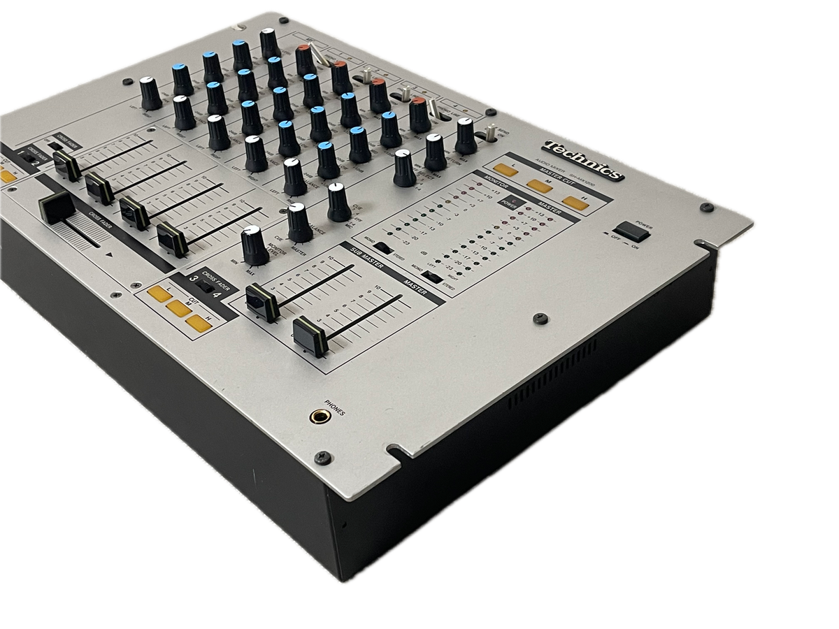 Technics SH-MX1200 4-Channel DJ Audio Mixer Analog EQ Crossfader