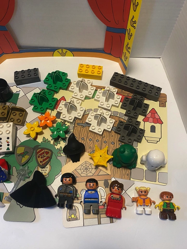 Lego Duplo 3615 Teatro Escenario Historias Faltan pocas piezas Rana Fantasma Bruja 2002 Foto 4 de 4