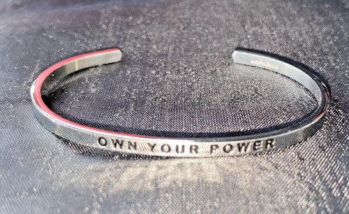 Metraband “Own Your power, Know Your Worth Cuff Bracelet