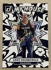ARIKE OGUNBOWALE 2025 PANINI WNBA DONRUSS BASKETBALL MY HOUSE DIAMOND #2 WINGS