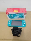 Nintendo Switch Lite Turquoise Console Boxed + Official Charger