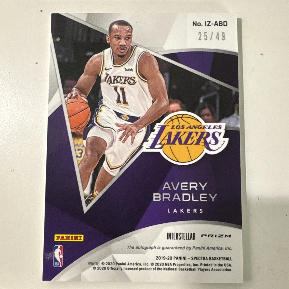 Avery Bradley Auto /49 - Image 2 of 4