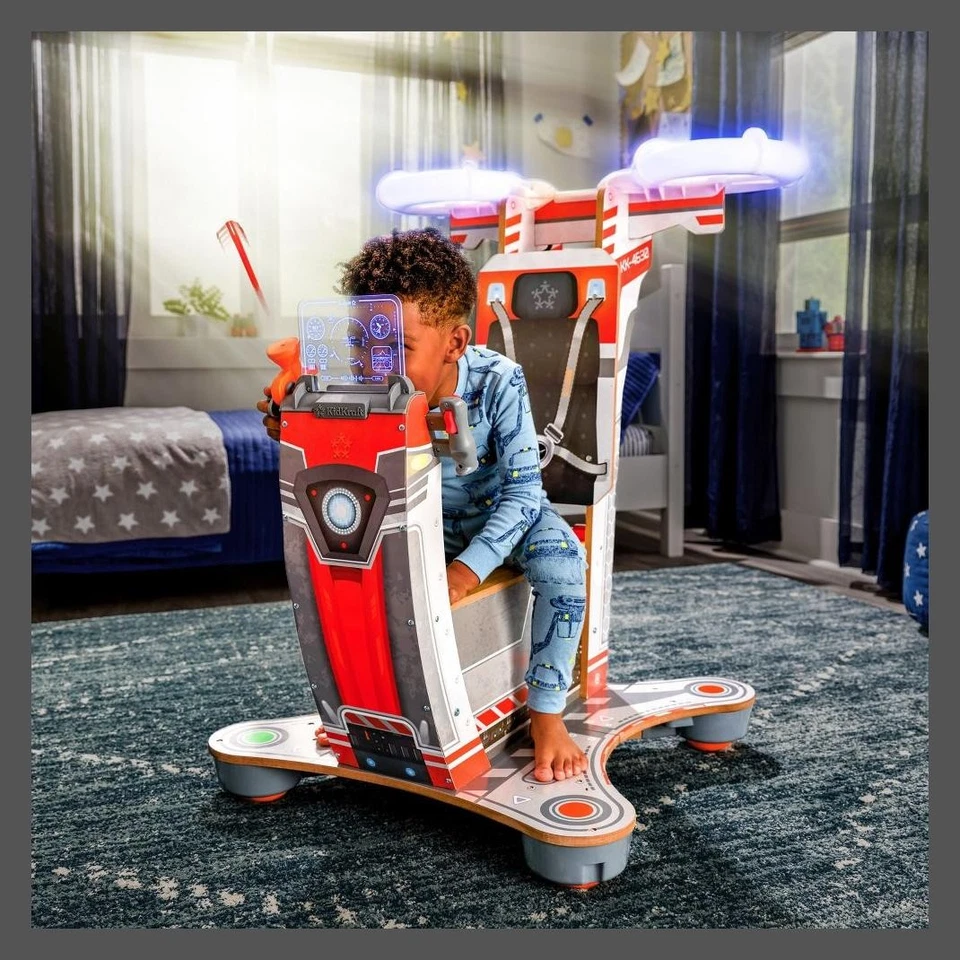 KidKraft Kids Ultimate Helicopter Pretend Play Set Premium Immersive Toys - Image 4 of 4