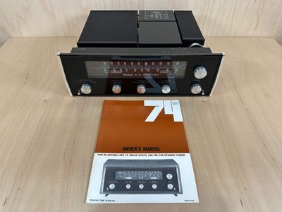 McIntosh Model MR 74 Stereophonic AM/FM Tuner w/New Factory Box